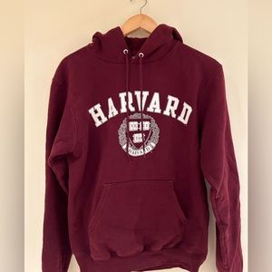 Champions HARVARD sweater hoodie burgundy size s